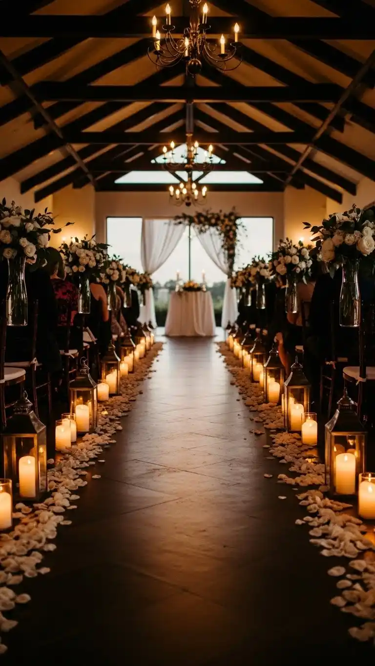 23 Ceremony Entrance Decor Ideas for a Stunning Welcome 24 Candle-Lit Pathways
