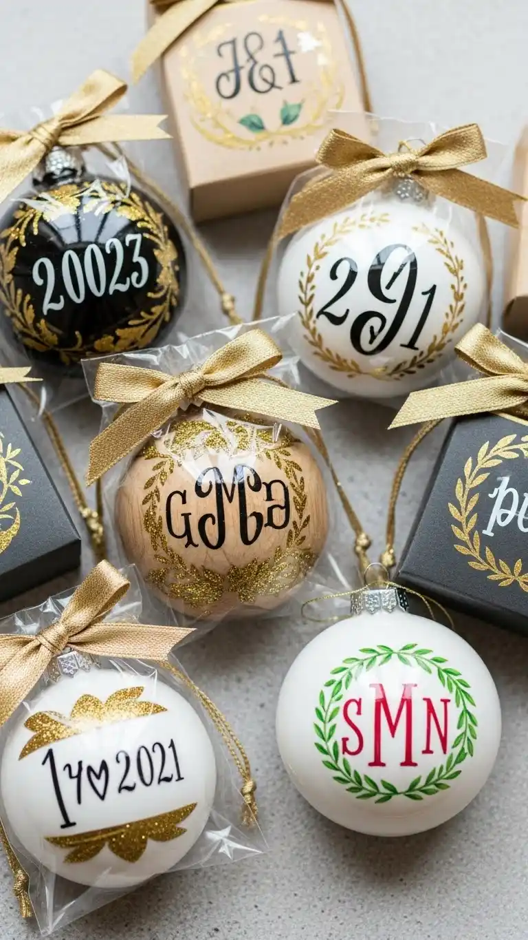 25 Stunning DIY Wedding Favors That Look Expensive 29 DIY Painted Ornaments