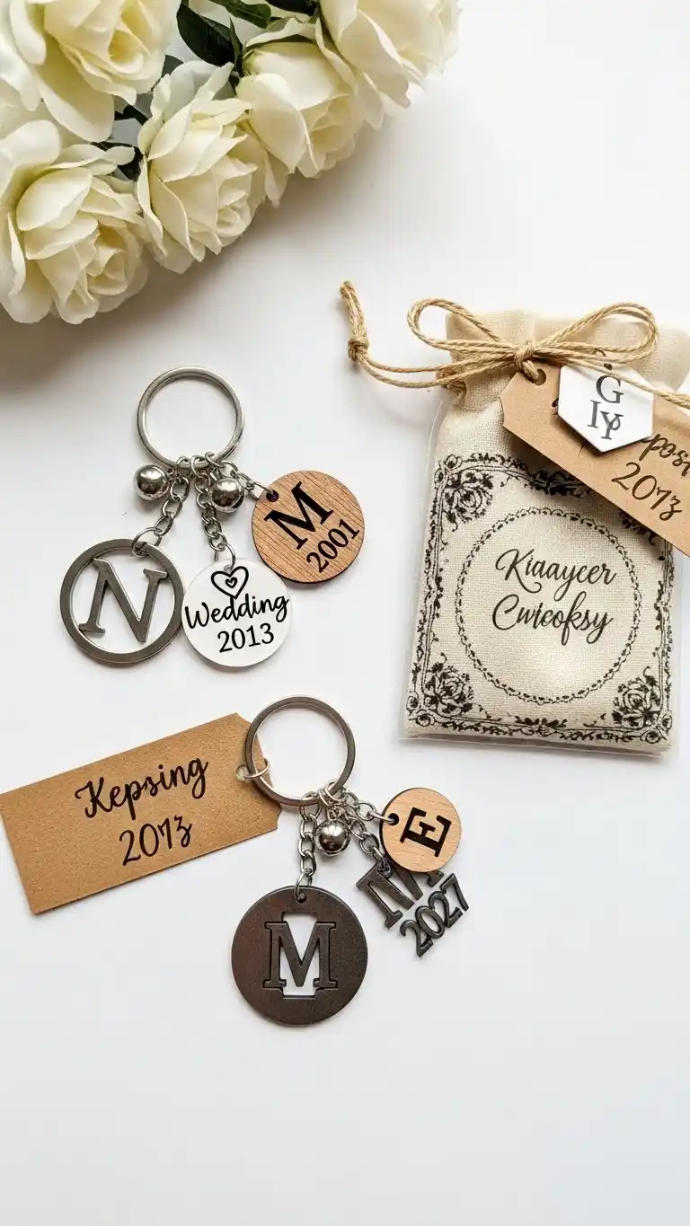 25 Stunning DIY Wedding Favors That Look Expensive 15 Handmade Keychains
