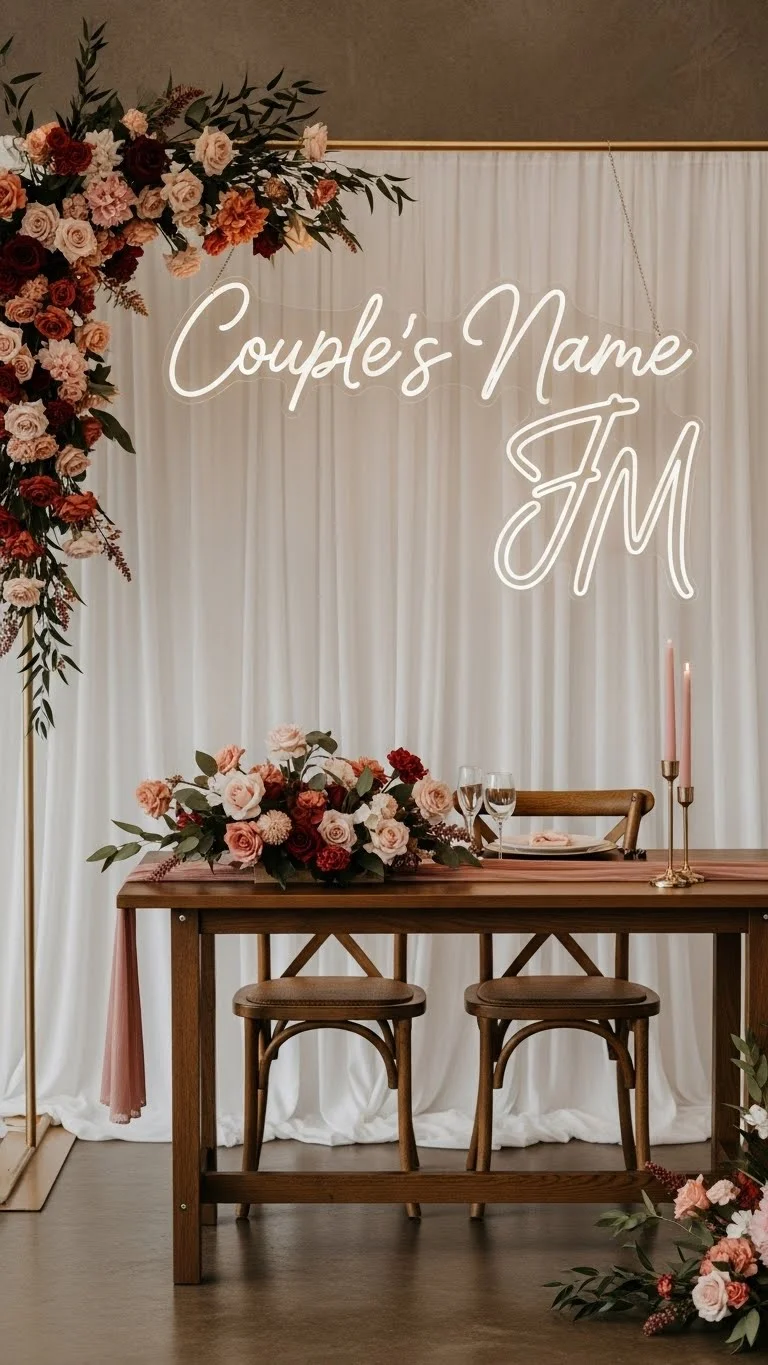 25 Wedding Sign Ideas That Add Charm to Your Big Day 13 Personalized Couple’s Name Sign