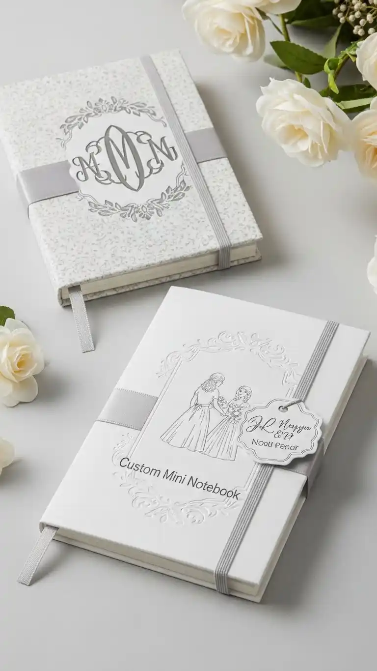 25 Stunning DIY Wedding Favors That Look Expensive 20 Personalized Mini Notebooks