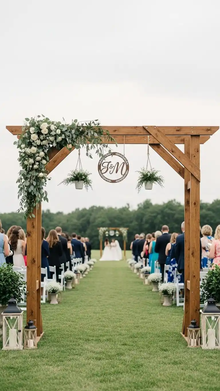 21 Creative Wedding Entrance Decor Ideas to Amaze Your Guests 10 Rustic Wooden Arches