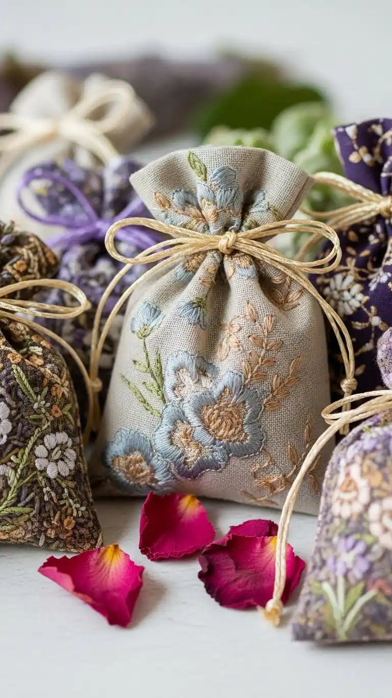 25 Stunning DIY Wedding Favors That Look Expensive 17 Scented Sachets