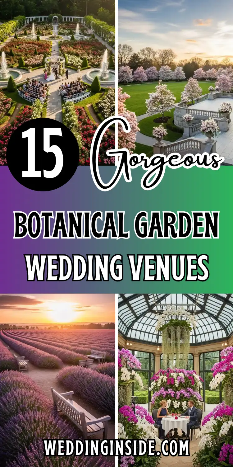 15 Gorgeous Botanical Garden Wedding Venues You’ll Love 2 15 Botanical Garden Wedding Venues