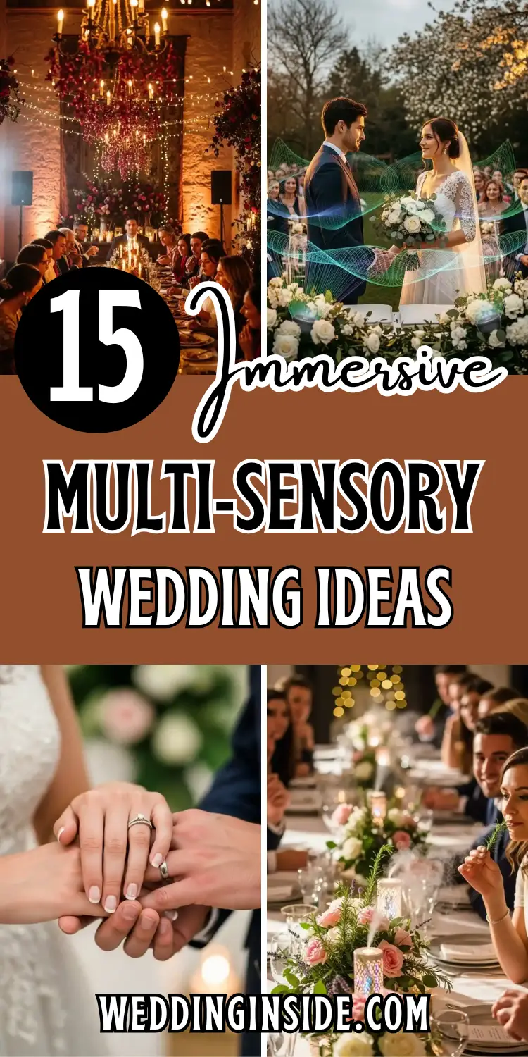 Multi-Sensory Wedding: 15 Immersive Ideas 2 15 Multi Sensory Wedding Ideas
