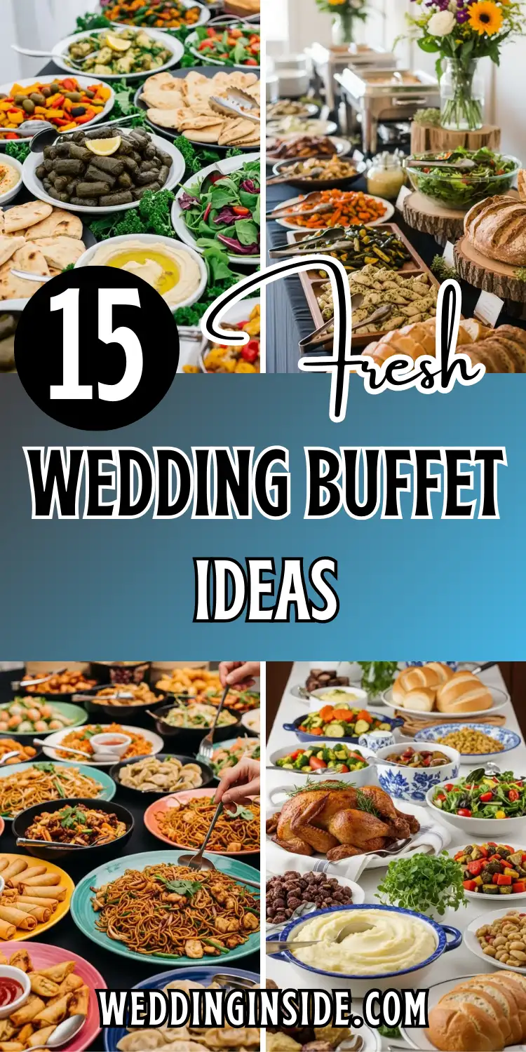 15 Wedding Buffet Ideas Tasty & Creative 2 Wedding Buffet Ideas
