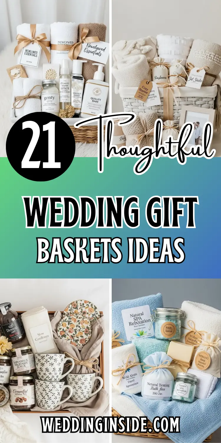 21 Wedding Gift Baskets That Couples Will Love 2 21 Wedding Gift Baskets Ideas