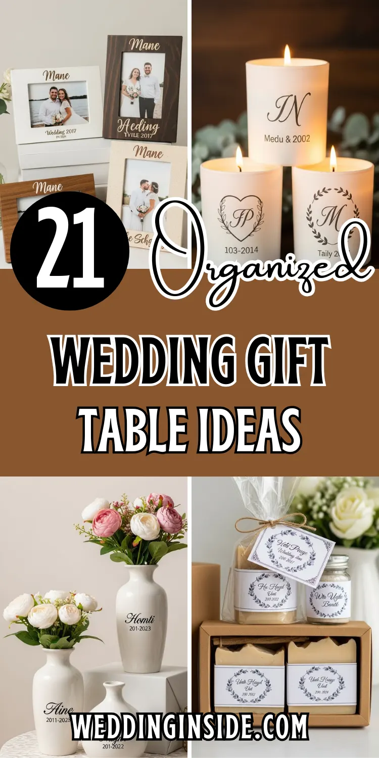 How to Style the Perfect Wedding Gift Table: 21 Must-See Decor Ideas 2 21 Wedding Gift Table Ideas