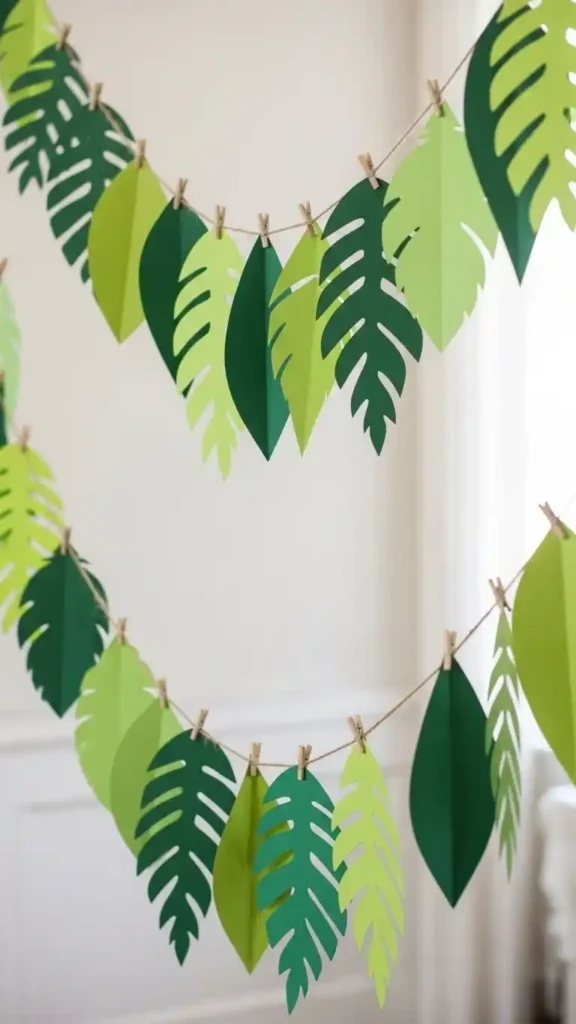 26 DIY Wedding Decorations on a Budget That Look Expensive 26 23. Handmade Table Garland
