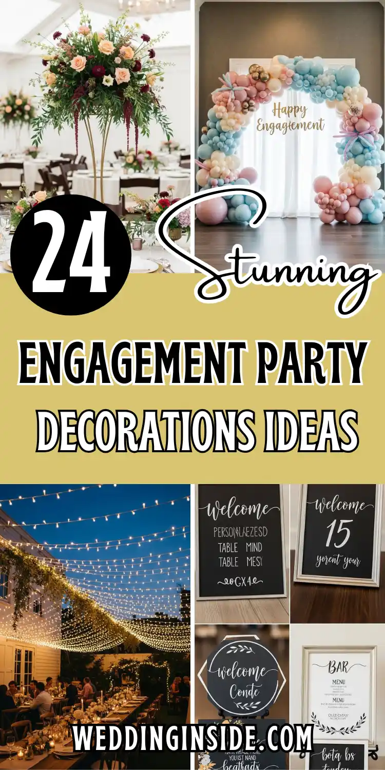 24 Engagement Party Decorations for a Memorable Celebration 2 24 Stunning Engagement Party Decorations