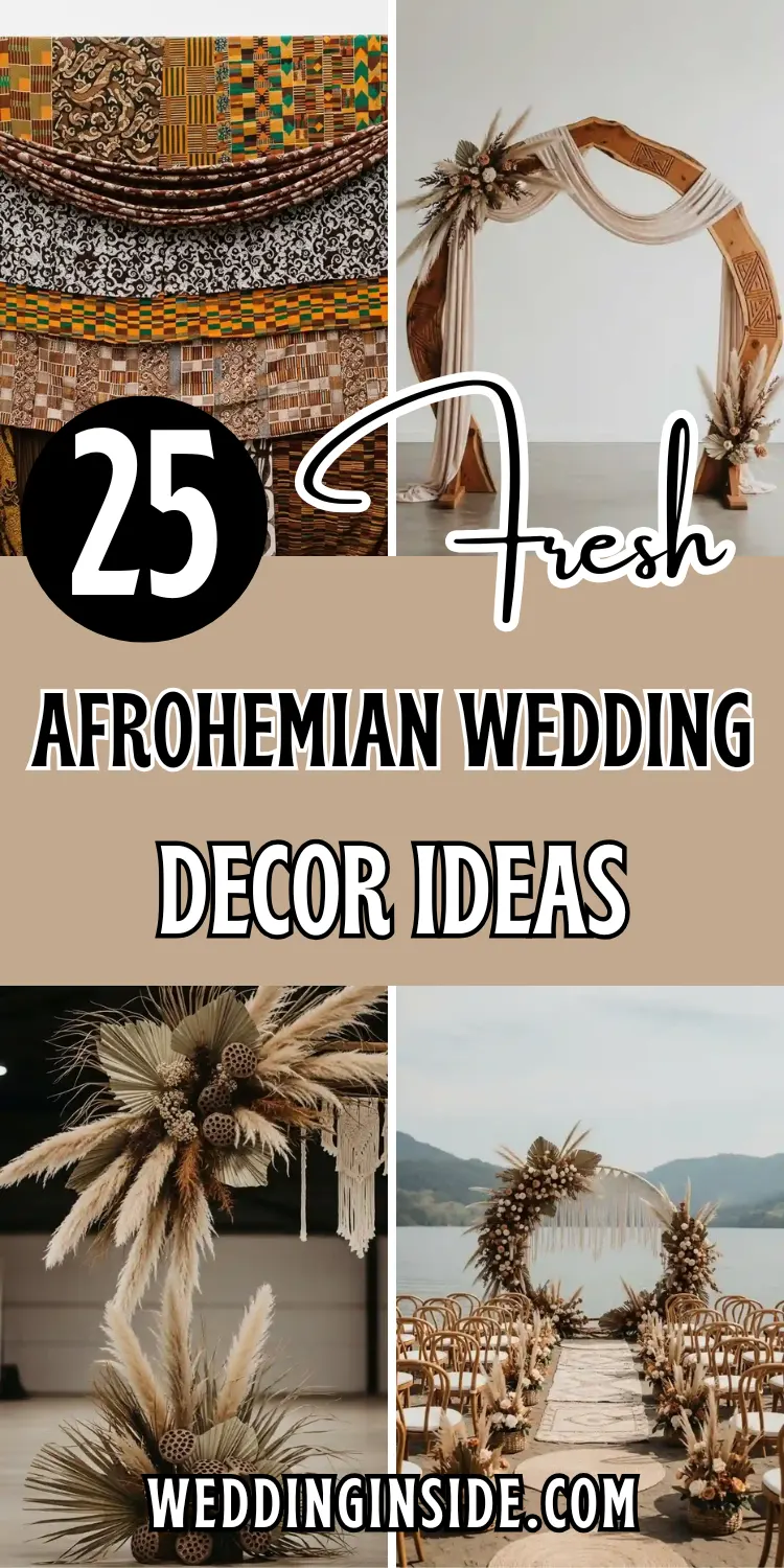 25 Afrohemian Wedding Decor Ideas for a Soulful Celebration 2 25 Afrohemian Wedding Decor Ideas