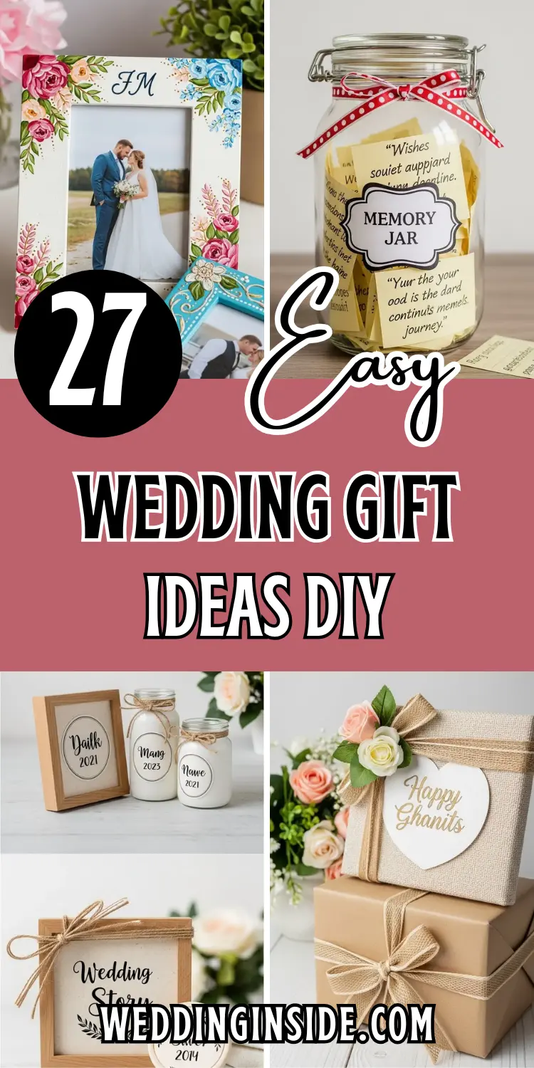 27 Wedding Gift Ideas DIY for a Personal Touch 2 27 Wedding Gift Ideas DIY