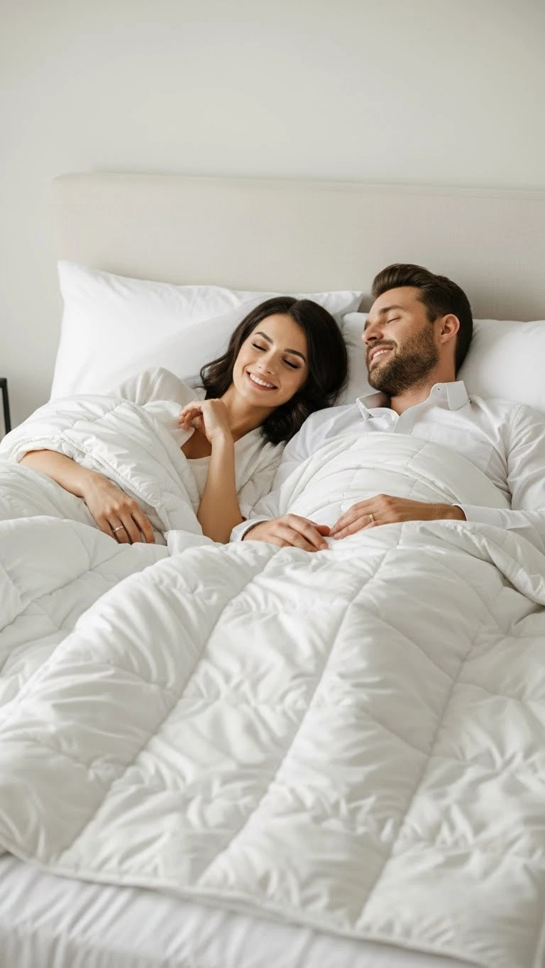 17 Unique Wedding Gift Ideas for Couple They’ll Actually Use 17 A Weighted Blanket for Stress Relief and Restful Sleep