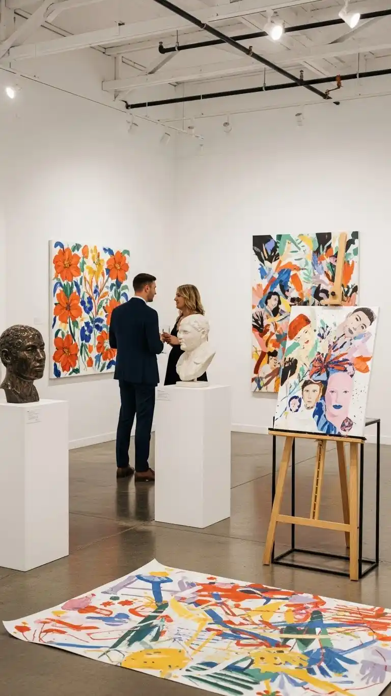 23 Engagement Party Ideas to Elevate Your Event 15 Art Gallery or Creative Studio Party