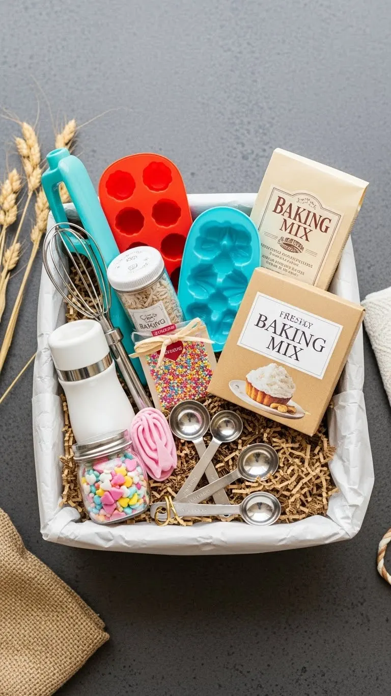 21 Wedding Gift Baskets That Couples Will Love 12 Baking-Themed Basket