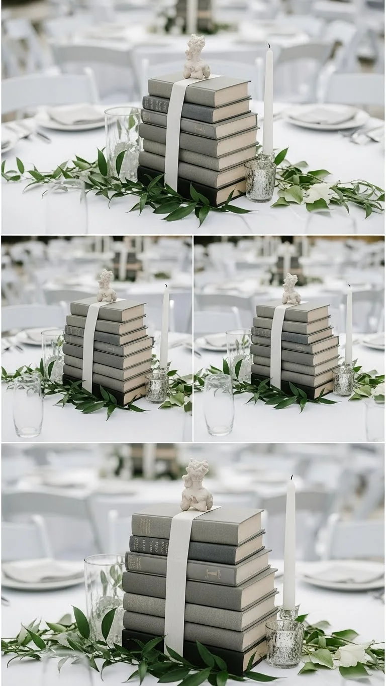 DIY Wedding Decorations Centerpieces: 17 Elegant Ideas 9 Book-Inspired DIY Wedding Decorations Centerpieces