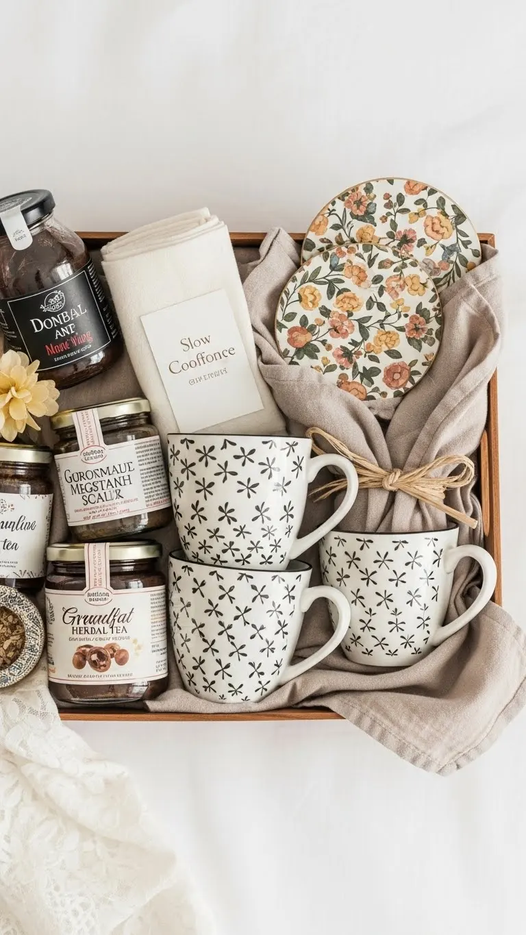 21 Wedding Gift Baskets That Couples Will Love 8 Breakfast-in-Bed Basket