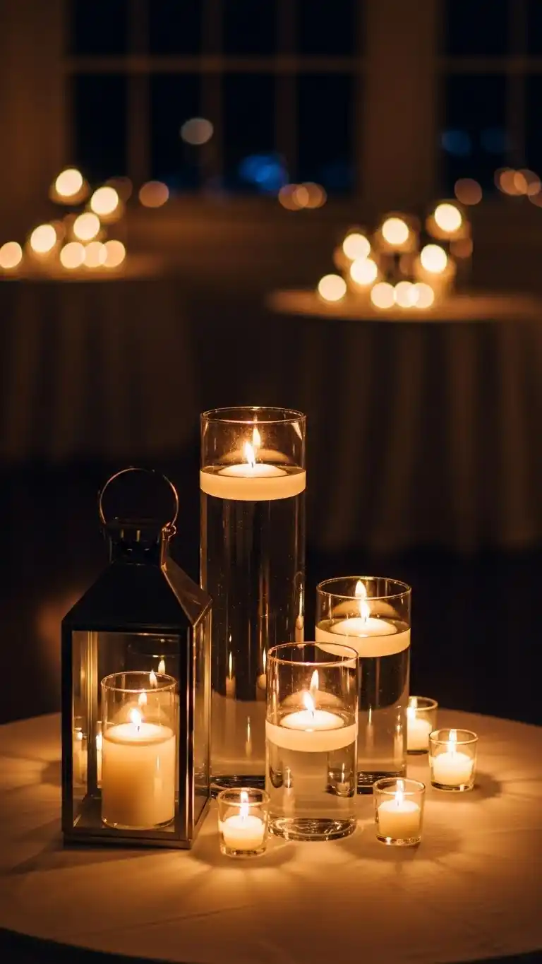 24 Engagement Party Decorations for a Memorable Celebration 10 Candlelight Arrangements