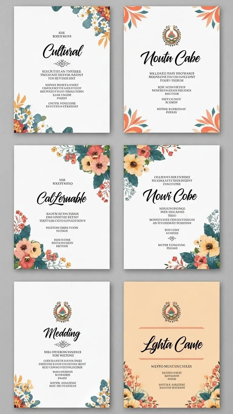 17 Wedding Invitation Templates Ideas That Feel Modern & Timeless 17 Cultural Inspired Wedding Invitations Template