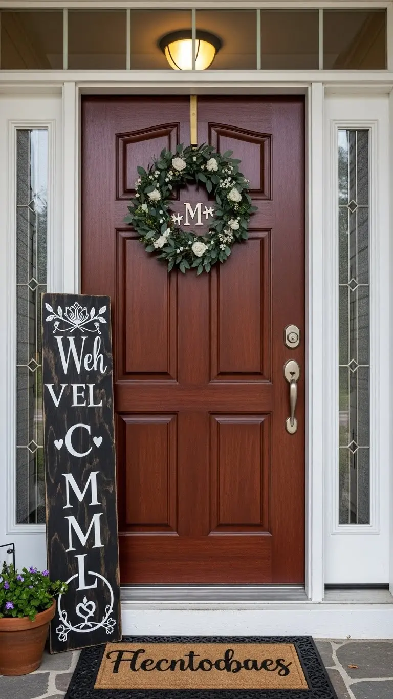 27 Wedding Gift Ideas DIY for a Personal Touch 27 Customized Door Sign for Their Home