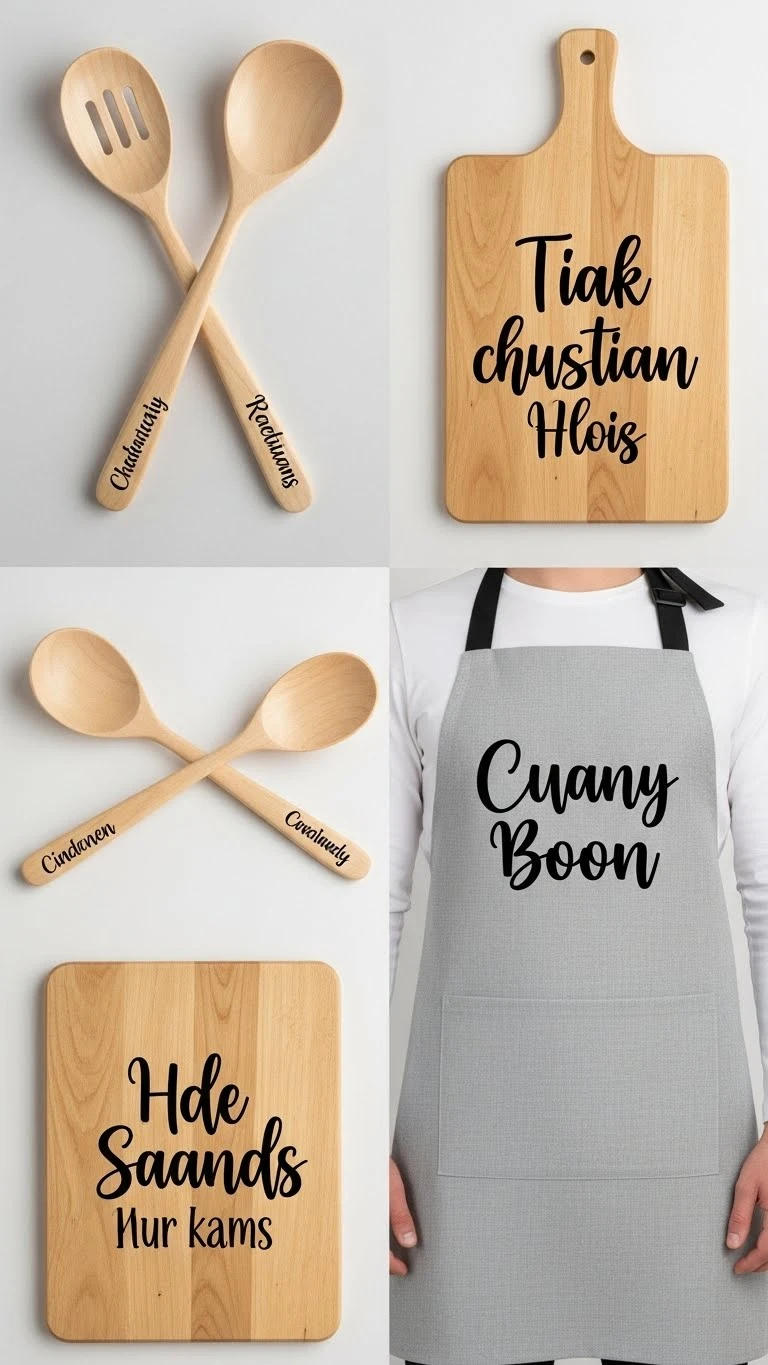 17 Unique Wedding Gift Ideas for Couple They’ll Actually Use 8 Customized Kitchen Essentials for Cooking Together