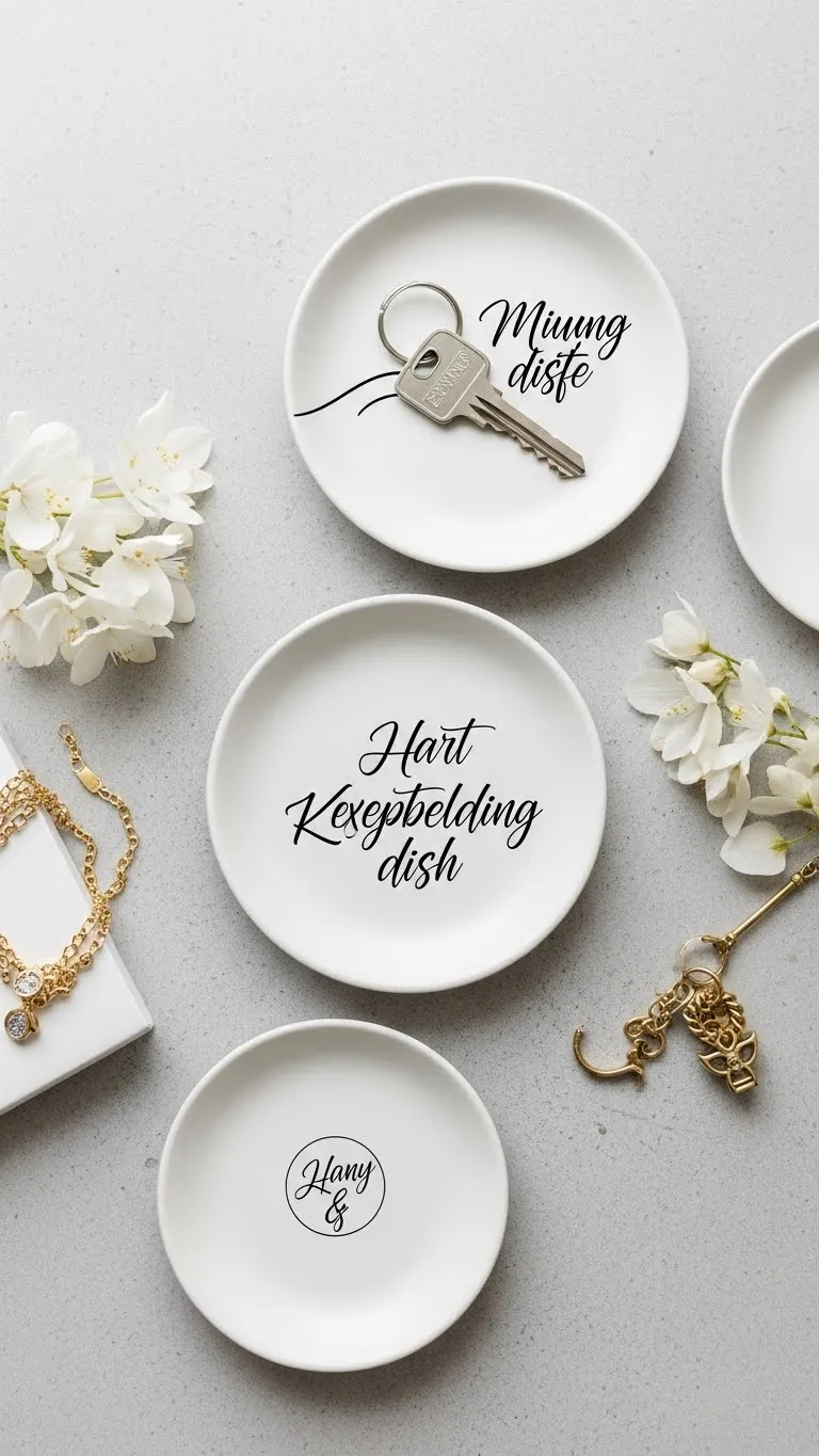 Wedding Gift Favors: 15 Perfect Ideas 19 Customized Trinket Dishes as Elegant Wedding Gift Favors
