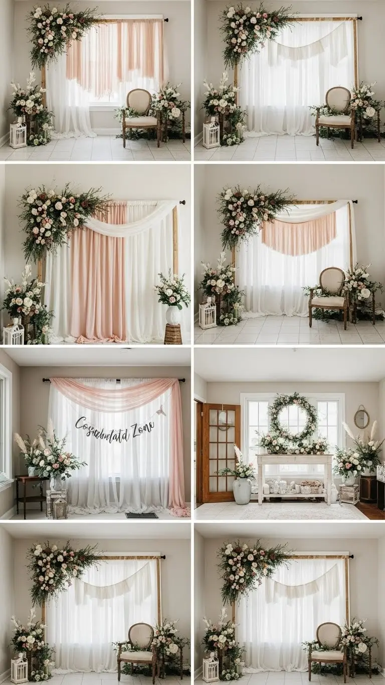 DIY Wedding Decorations at Home: 19 Affordable Ideas 23 DIY Wedding Decorations at Home with Coordinated Color Zones