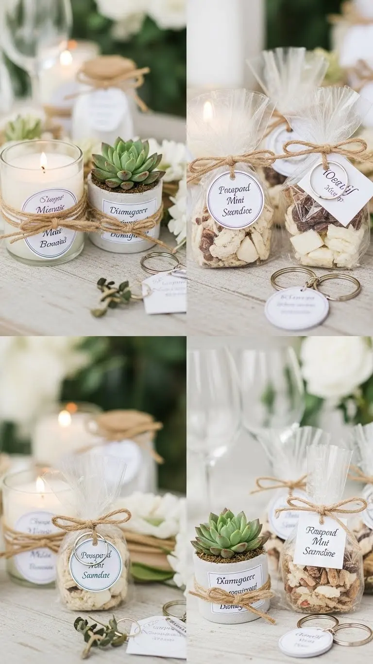 17 Easy DIY Wedding Decoration Ideas Anyone Can Make 11 DIY Wedding Favors