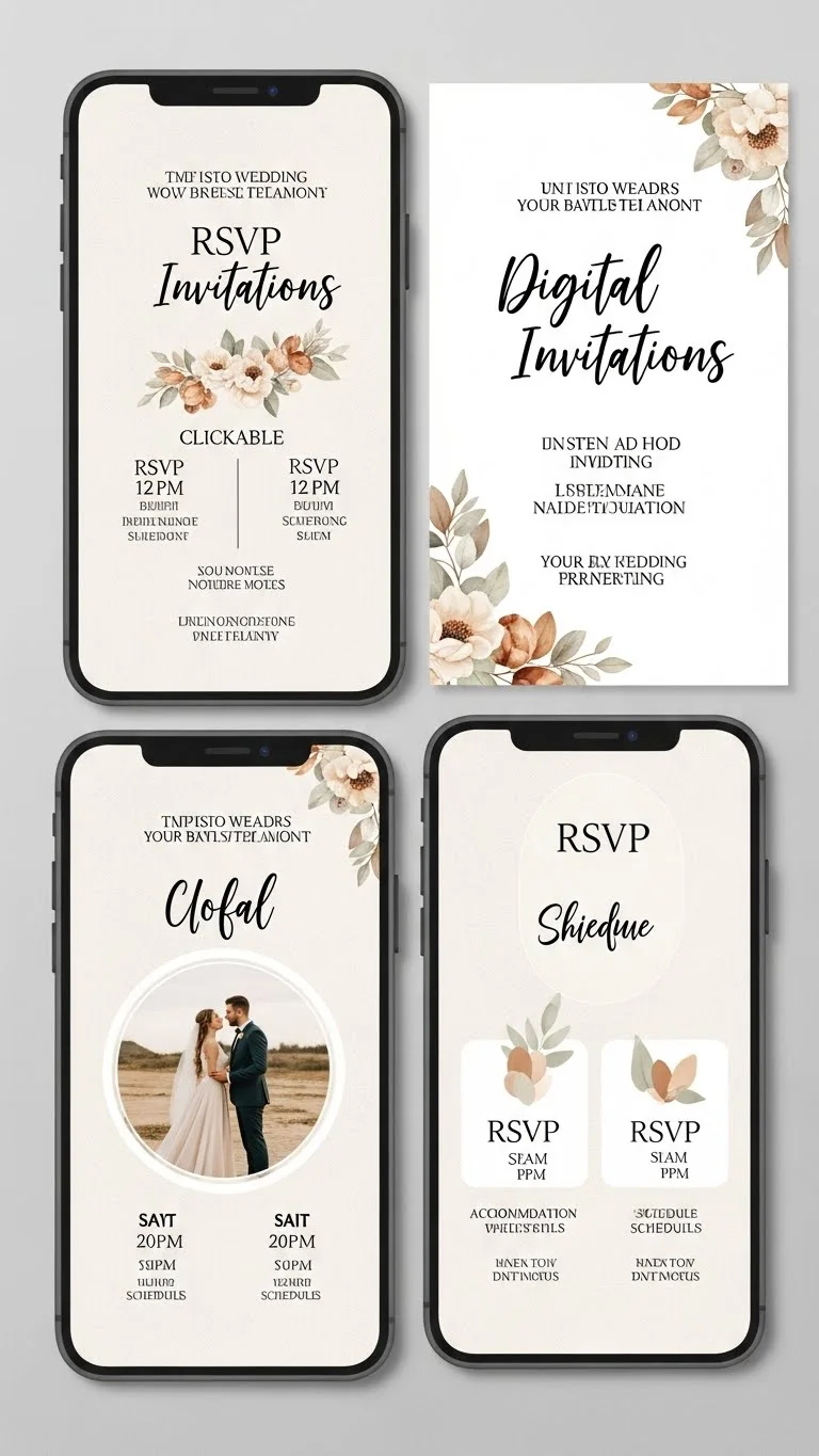 17 Wedding Invitation Templates Ideas That Feel Modern & Timeless 13 Digital Wedding Invitations Template