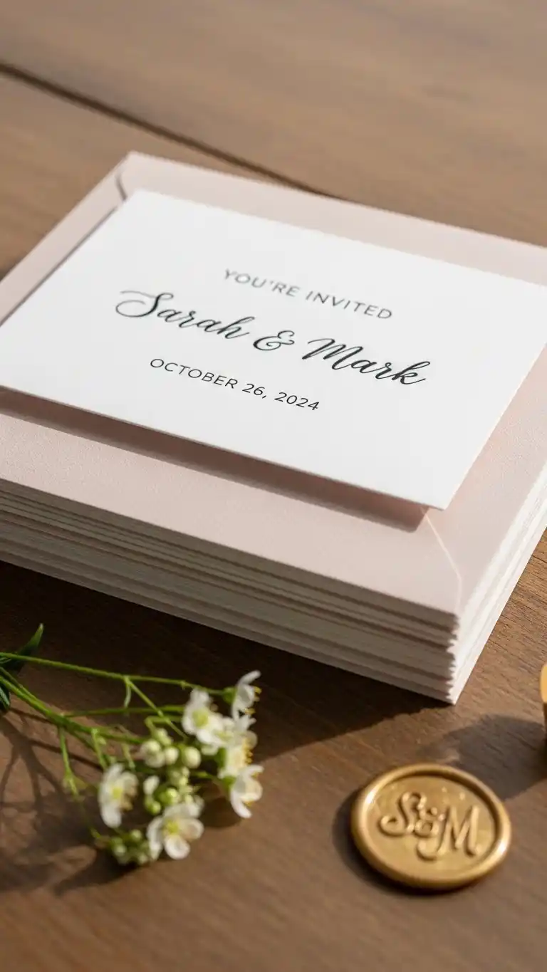 23 Classic Traditional Wedding Invitations That Never Go Out of Style 18 Double Layered Invitations