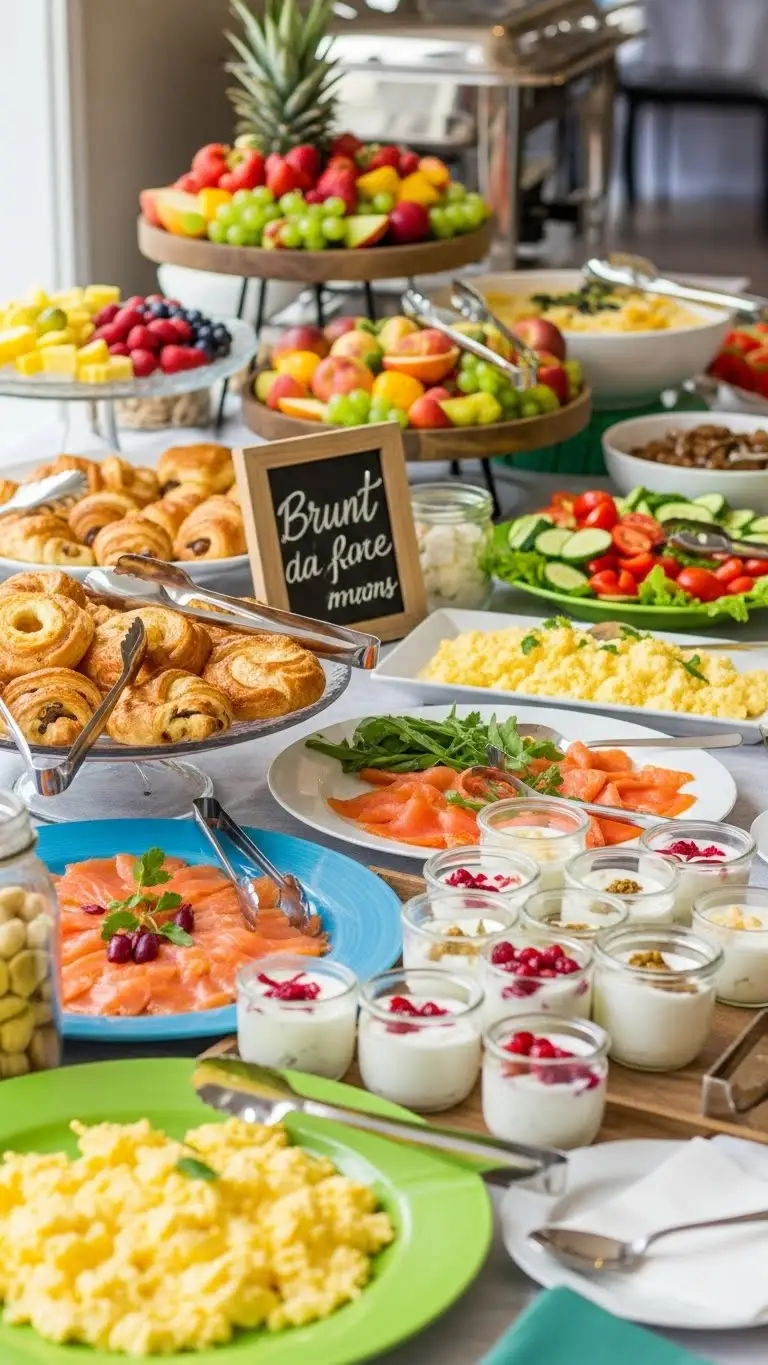 15 Wedding Buffet Ideas Tasty & Creative 11 Elegant Brunch-Style Wedding Buffet Ideas