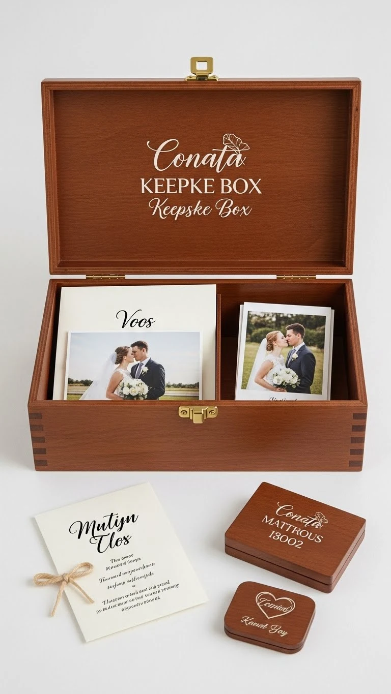 17 Unique Wedding Gift Ideas for Couple They’ll Actually Use 12 Engraved Keepsake Box for Storing Wedding Memories