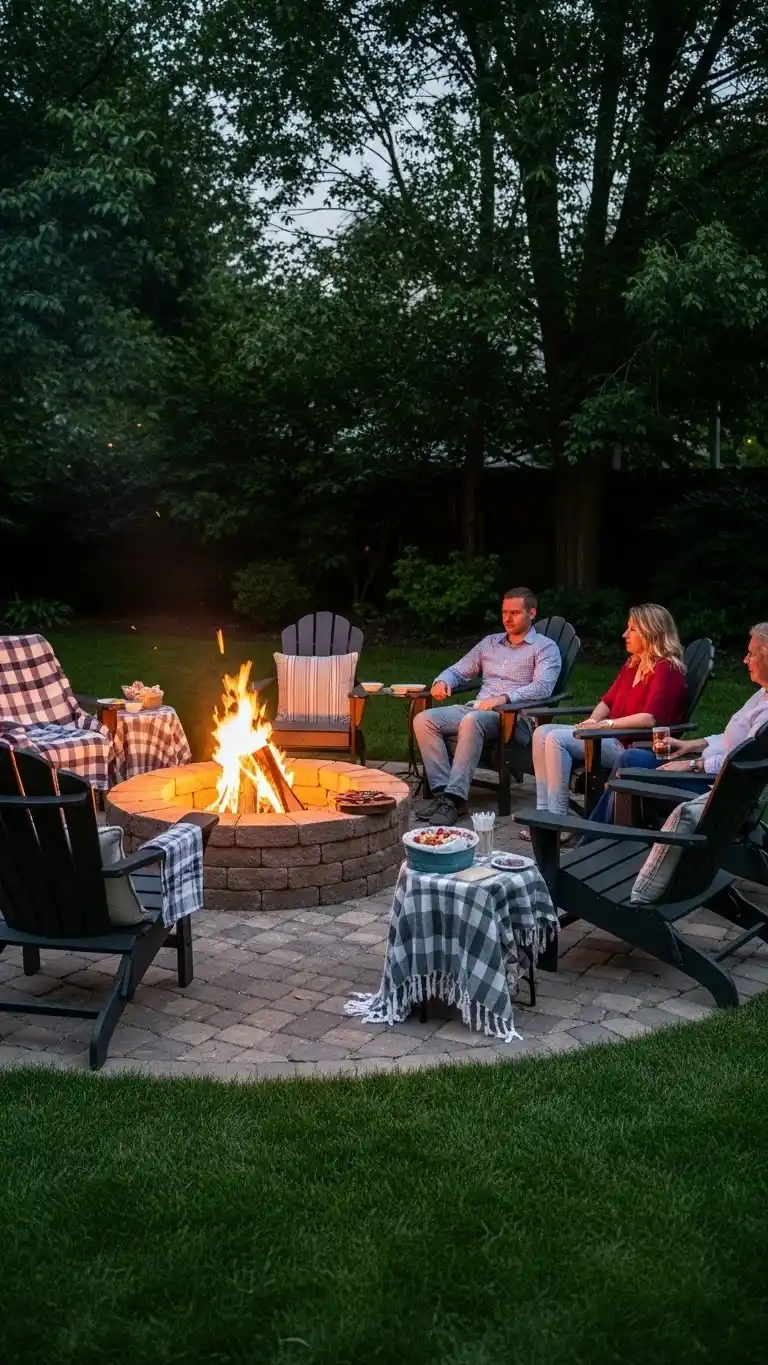 25 Backyard Engagement Party Ideas Perfect for Every Backyard 26 Evening Fire Pit or Bonfire