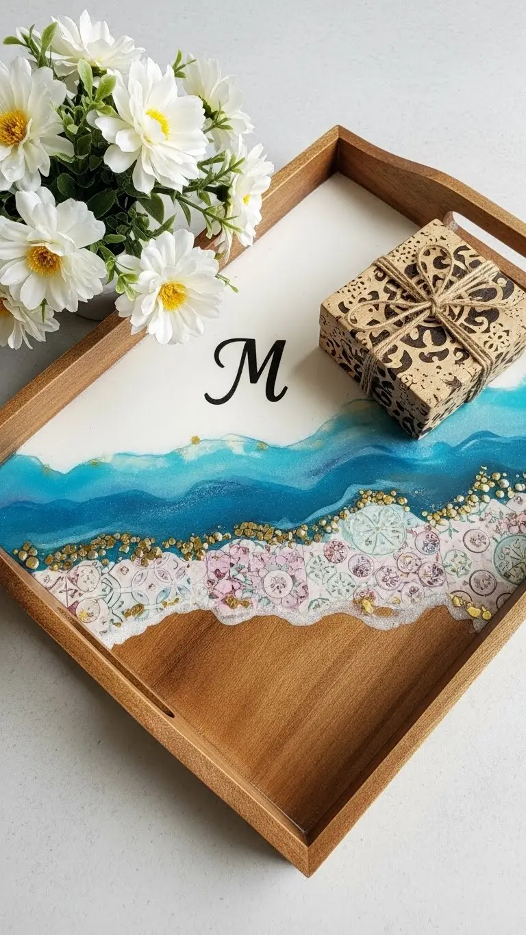 27 Wedding Gift Ideas DIY for a Personal Touch 24 Hand Crafted Decorative Tray