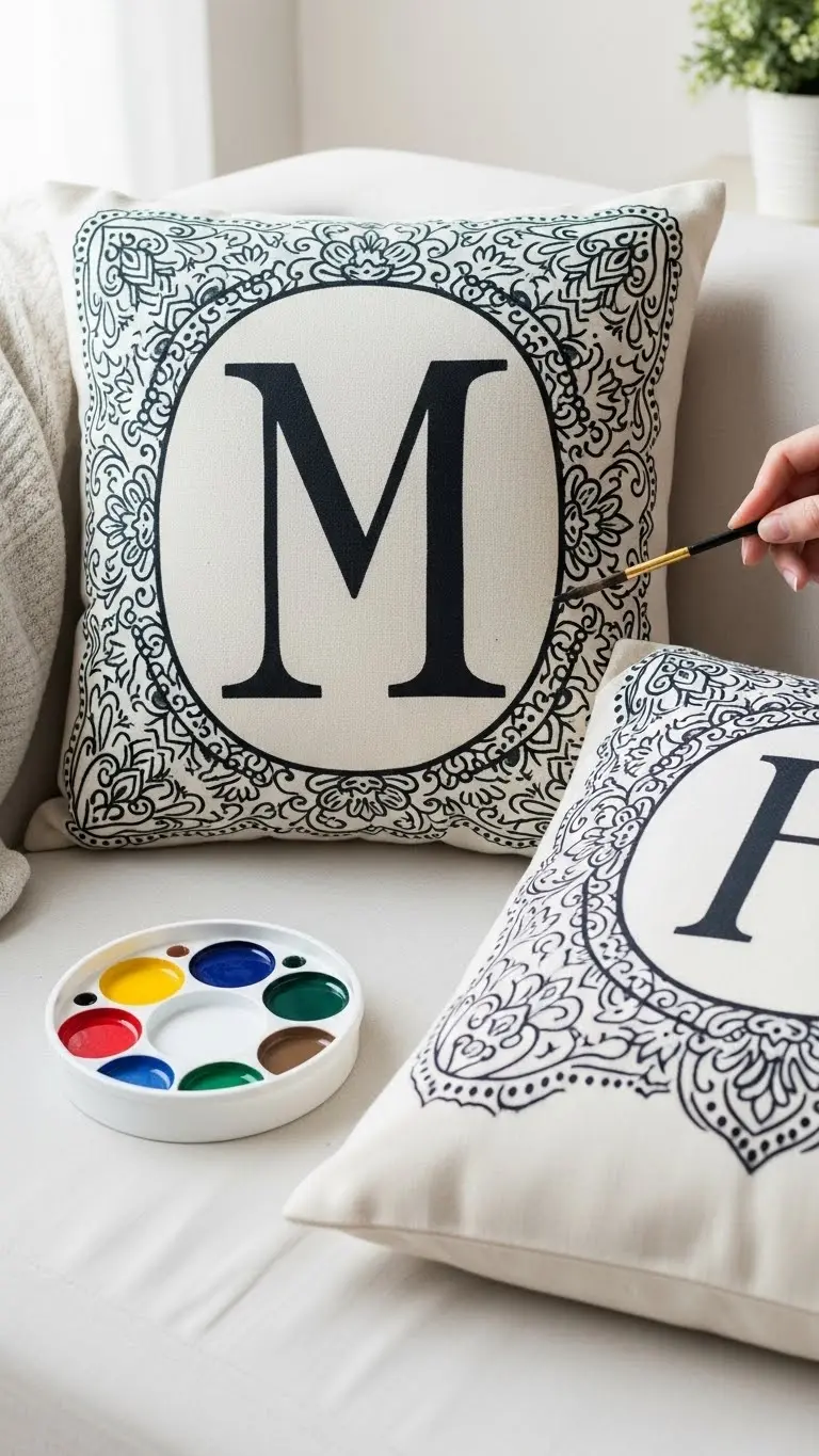 27 Wedding Gift Ideas DIY for a Personal Touch 28 Handmade Pillow Covers with Painted Designs