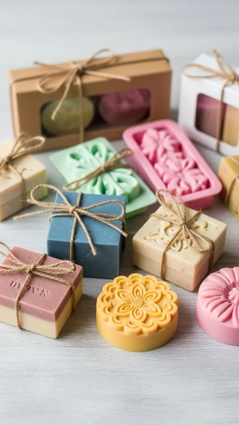 27 Wedding Gift Ideas DIY for a Personal Touch 20 Homemade Natural Soap Bars Gift Set