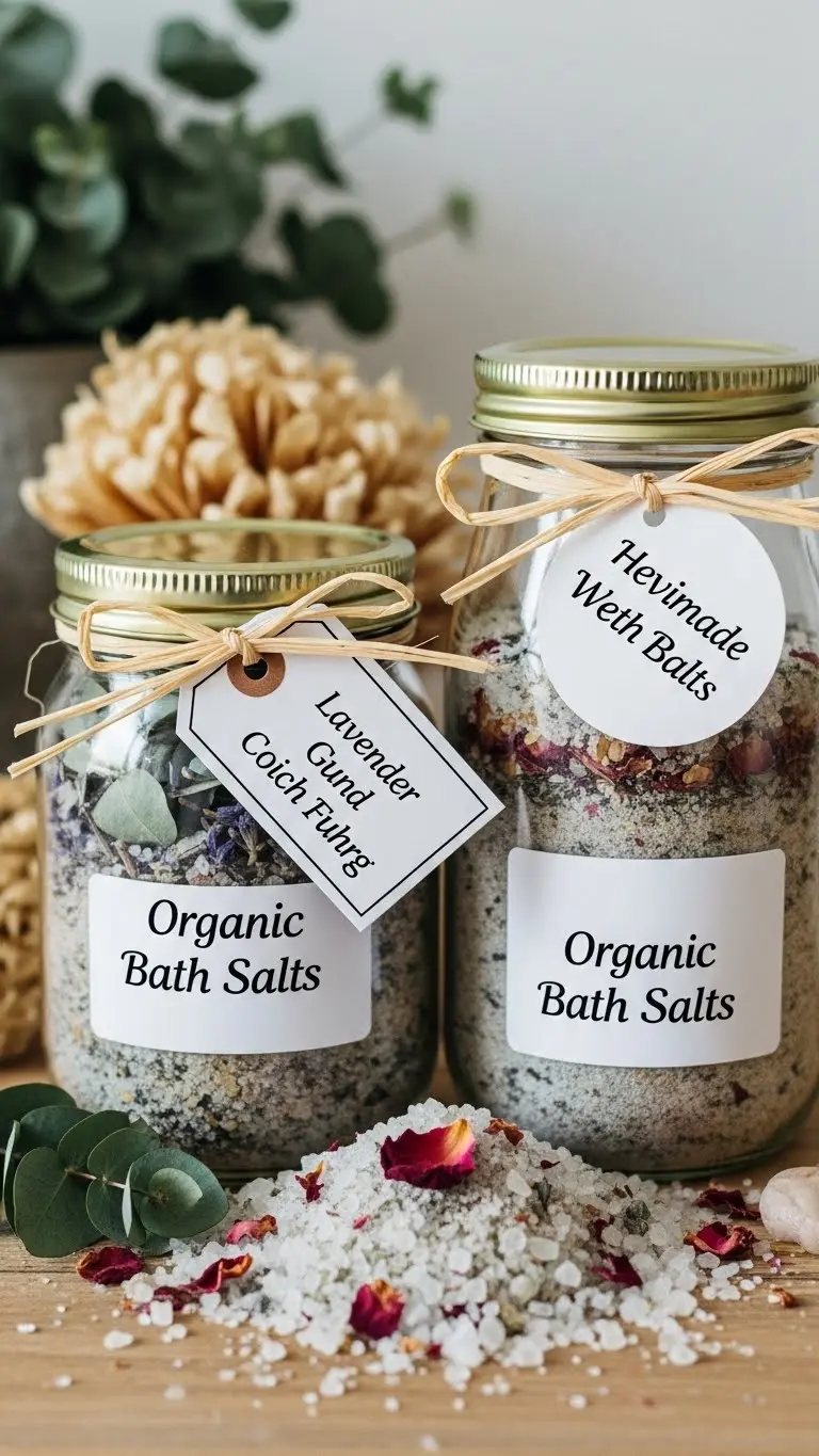 27 Wedding Gift Ideas DIY for a Personal Touch 13 Homemade Organic Bath Salt Collection