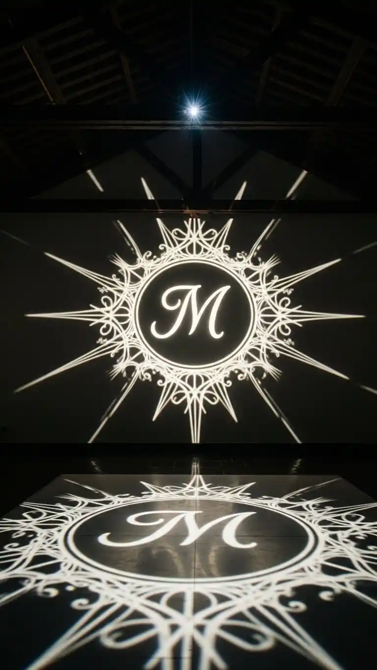 24 Engagement Party Decorations for a Memorable Celebration 27 Light-Projections or Monogram Lights