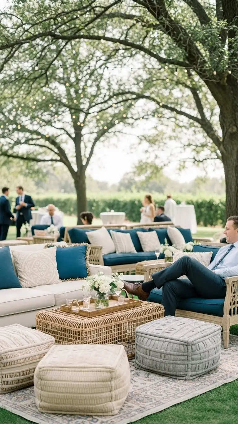 DIY Wedding Decorations at Home: 19 Affordable Ideas 20 Lounge Area Styling as DIY Wedding Decorations at Home