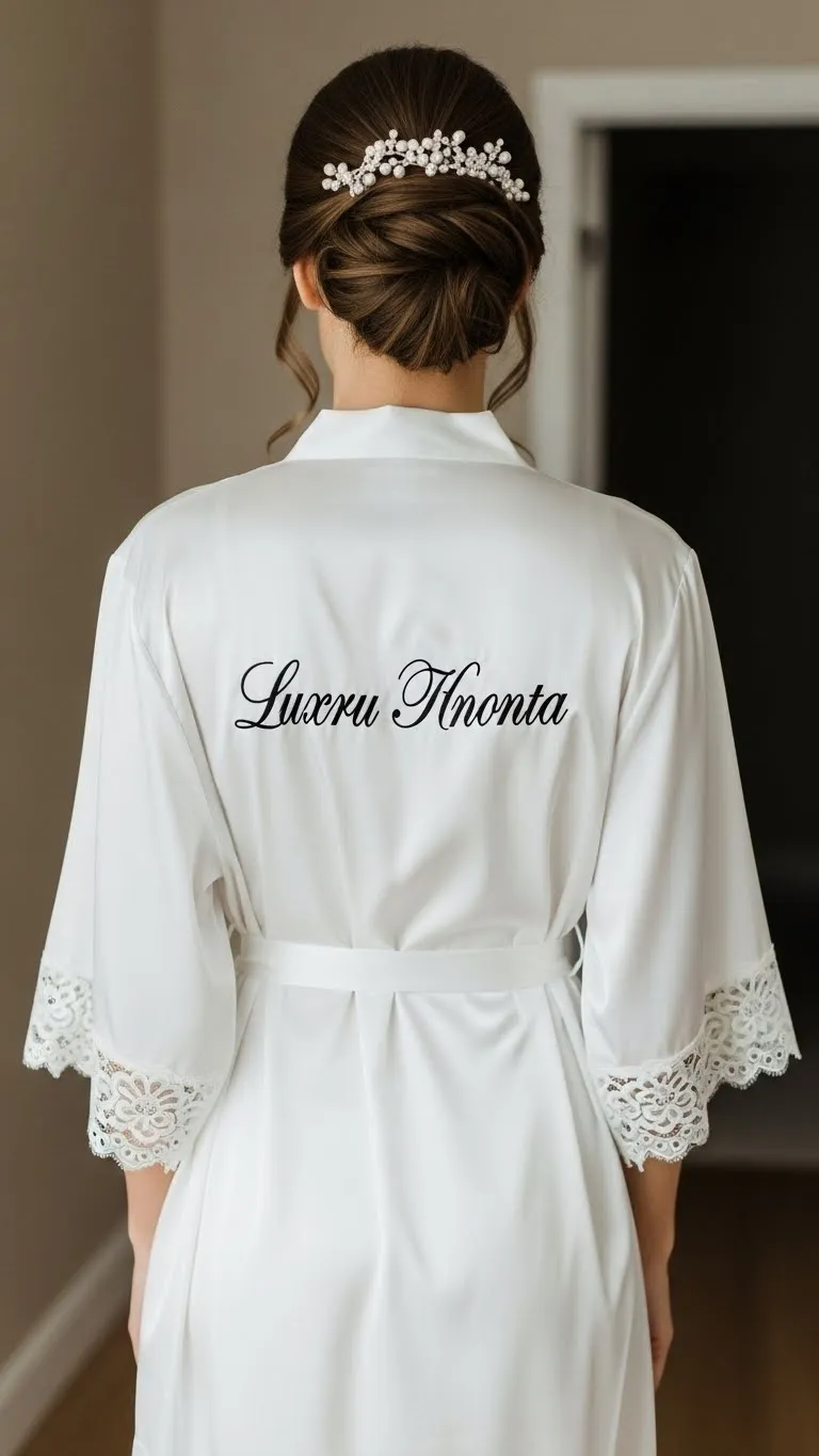 19 Wedding Gift Ideas for Bride She’ll Truly Love 6 Luxury Silk Bridal Robe