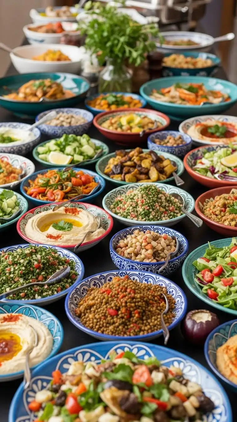 15 Wedding Buffet Ideas Tasty & Creative 18 Middle Eastern Mezze and Salad Wedding Buffet