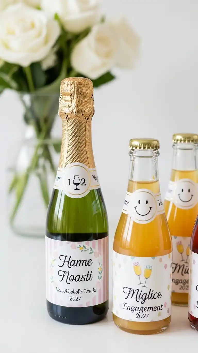 20 Engagement Party Favors Everyone Will Remember 18 Mini Champagne Bottles