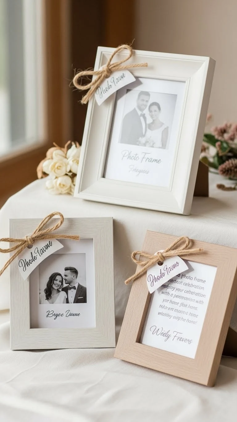 Wedding Gift Favors: 15 Perfect Ideas 7 Mini Photo Frames as Timeless Wedding Gift Favors
