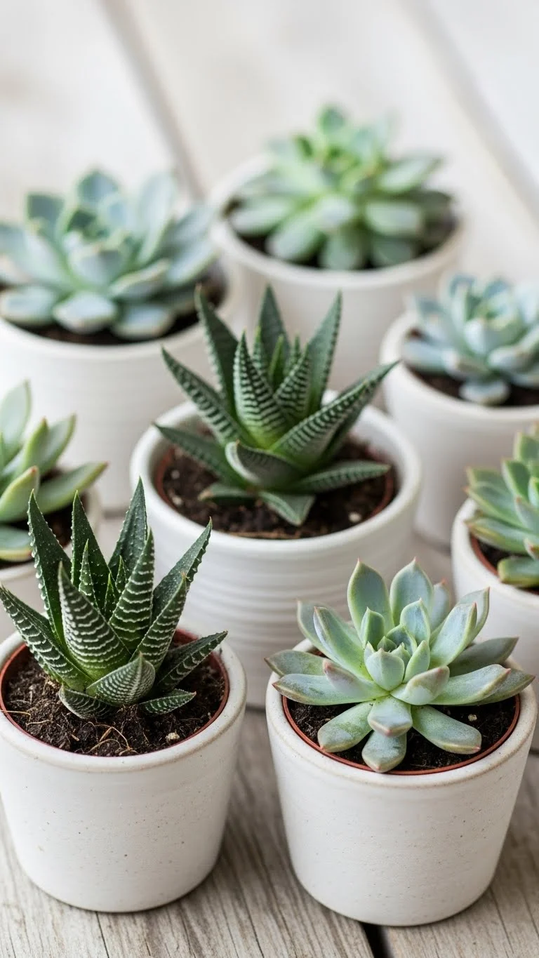 Wedding Gift Favors: 15 Perfect Ideas 15 Mini Succulents as Living Wedding Gift Favors