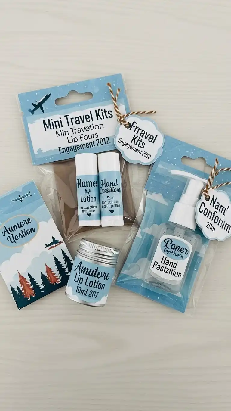 20 Engagement Party Favors Everyone Will Remember 21 Mini Travel Kits
