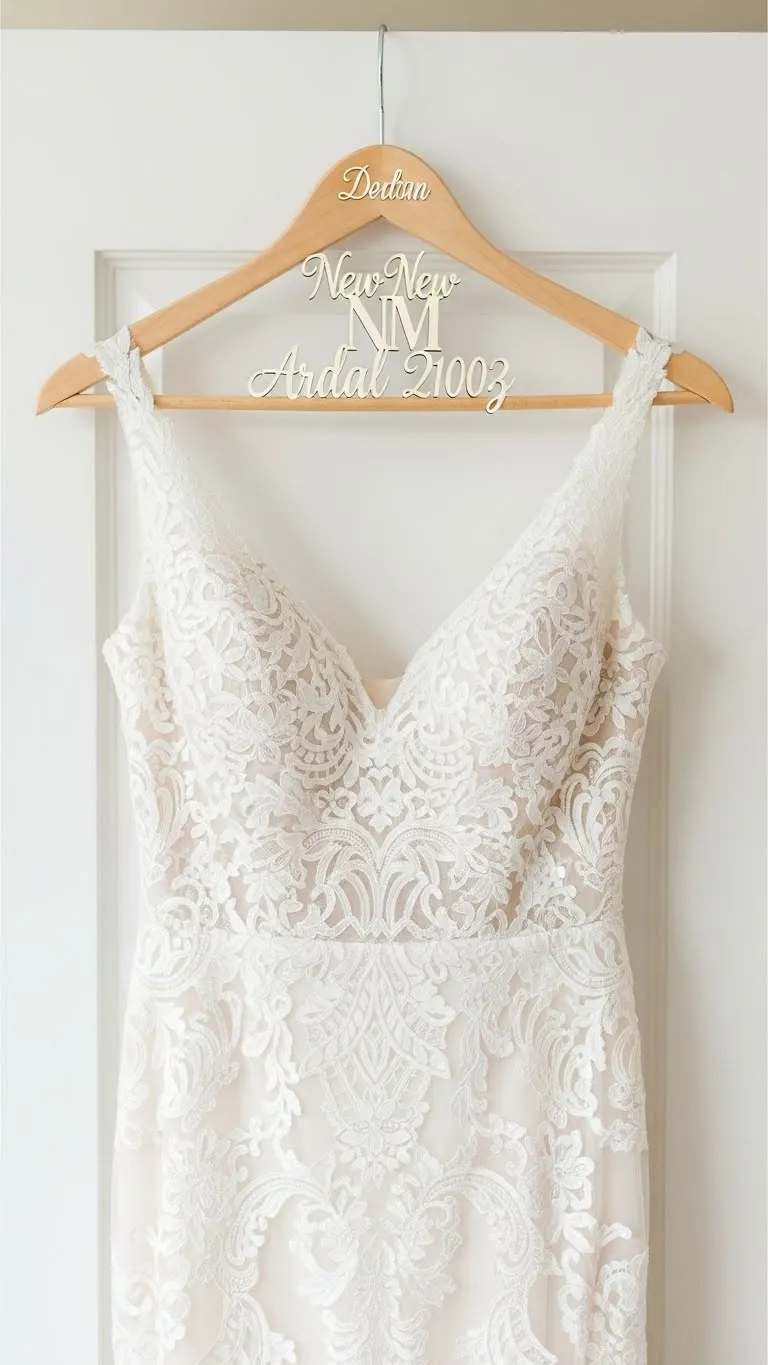 19 Wedding Gift Ideas for Bride She’ll Truly Love 18 Personalized Bridal Hanger with Her New Name