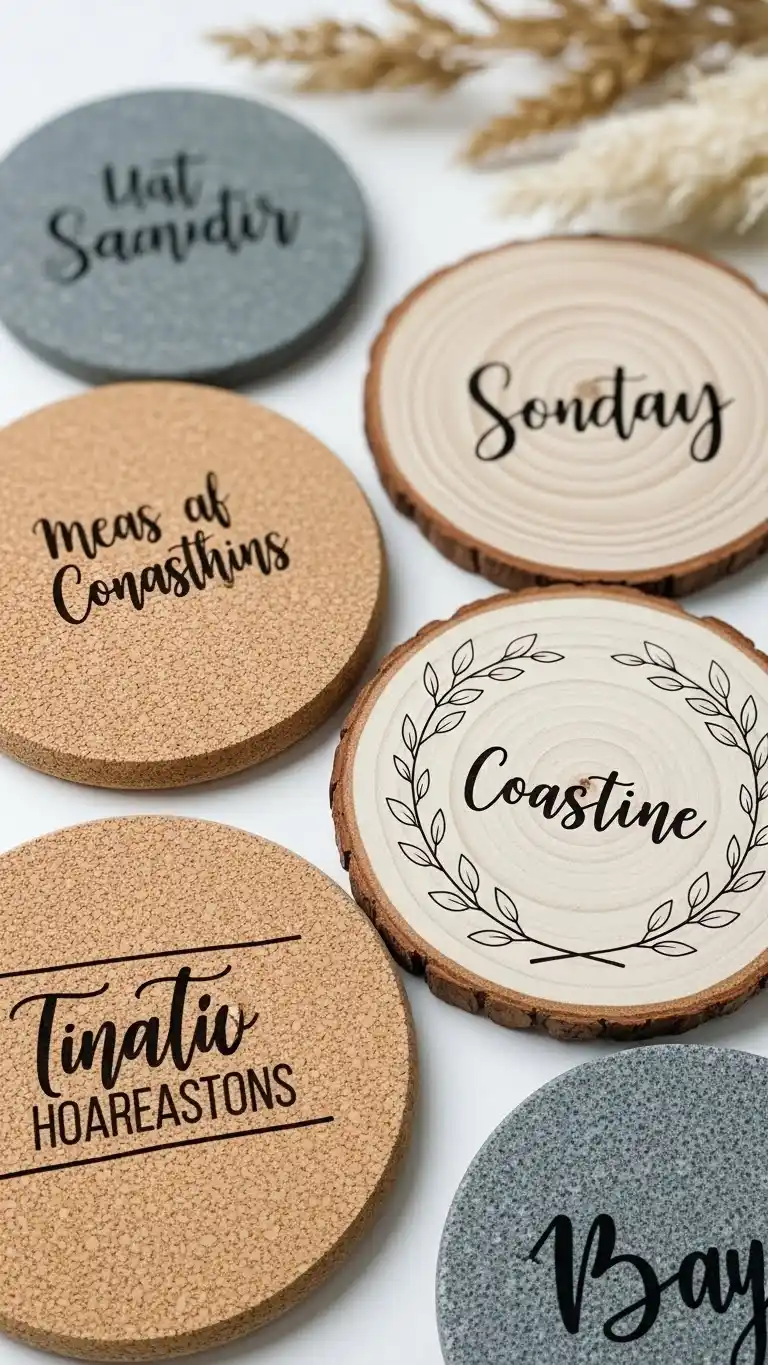 23 Wedding Gift Ideas for Guests They’ll Truly Appreciate 13 Personalized Coasters for Home or Office Use