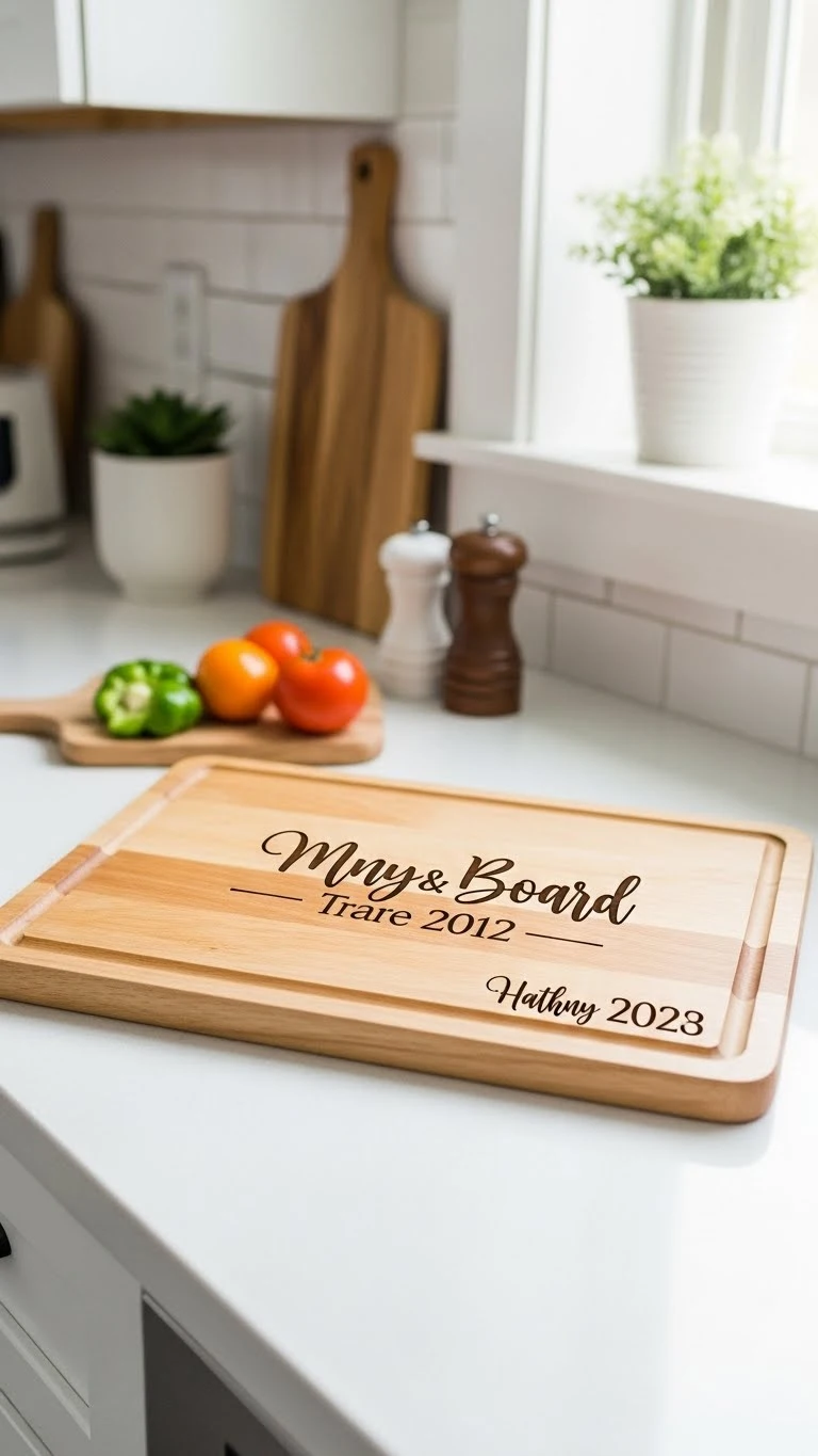 17 Unique Wedding Gift Ideas for Couple They’ll Actually Use 16 Personalized Cutting Board for Daily Use