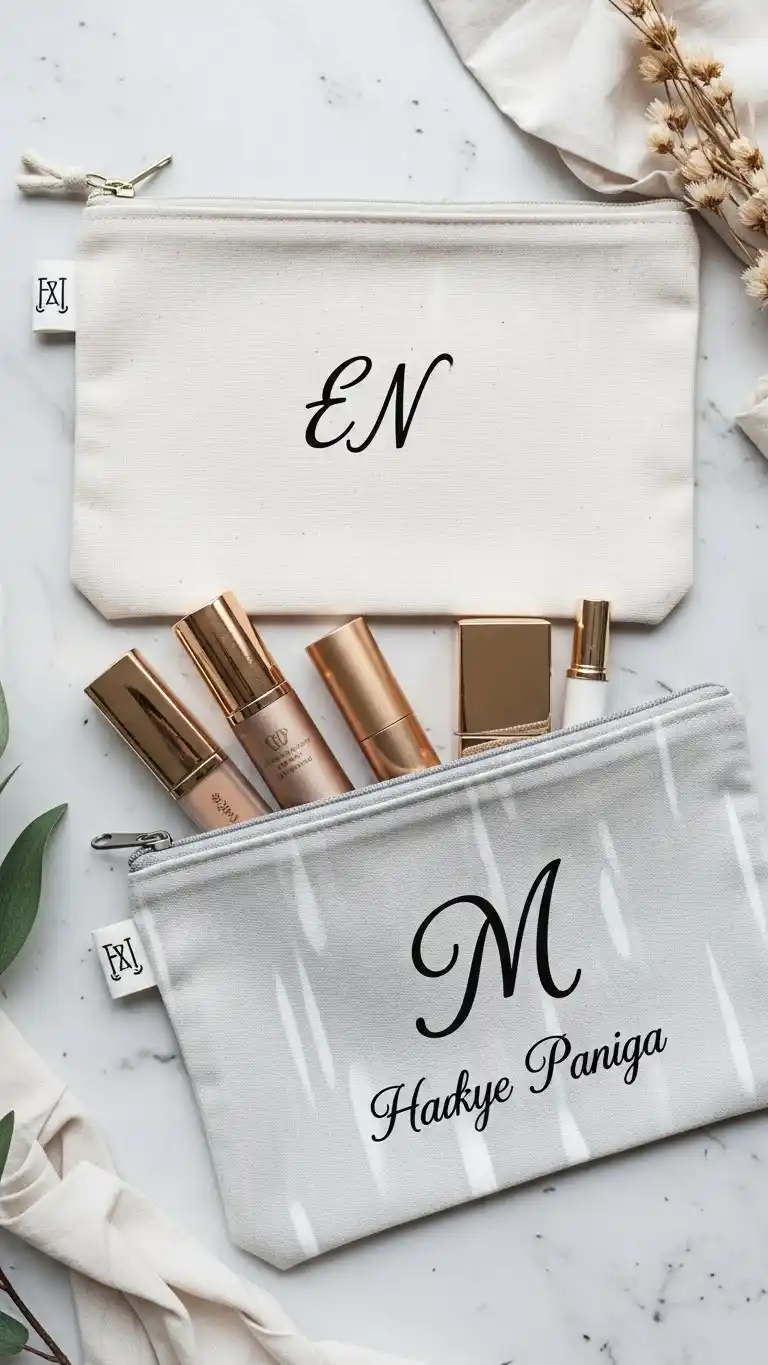 23 Wedding Gift Ideas for Guests They’ll Truly Appreciate 26 Personalized Fabric Pouches for Useful Everyday Storage