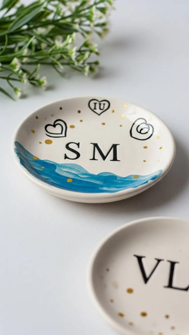 27 Wedding Gift Ideas DIY for a Personal Touch 30 Personalized Jewelry Dish or Trinket Bowl